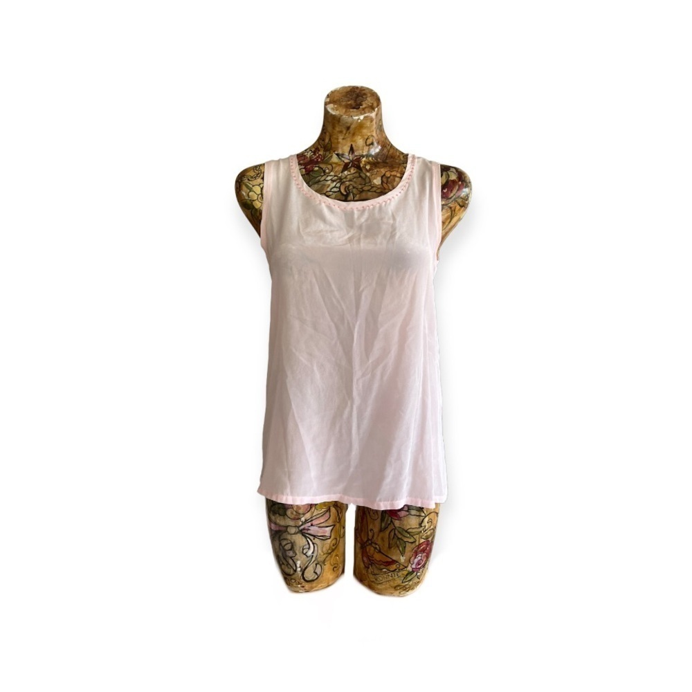 Weekend Max Mara  top pink sleeveless small
